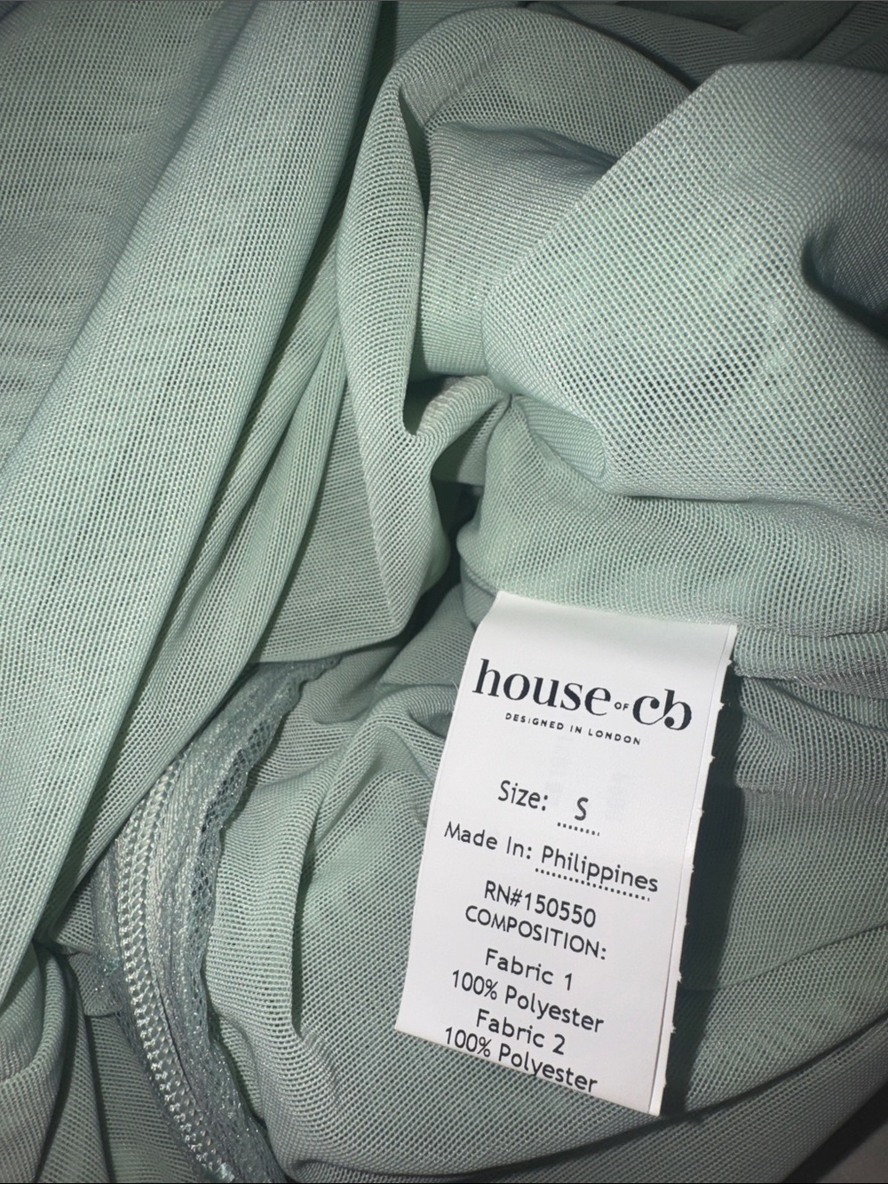 NEW House of Cb Naima Hand Beaded Corset Jade Green Gown Sz S - Picture 10 of 15